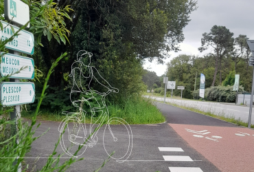 Ouverture de la voie cyclable et piétonne