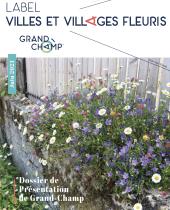 Couverture dossier Villes et Villages Fleuris 2023