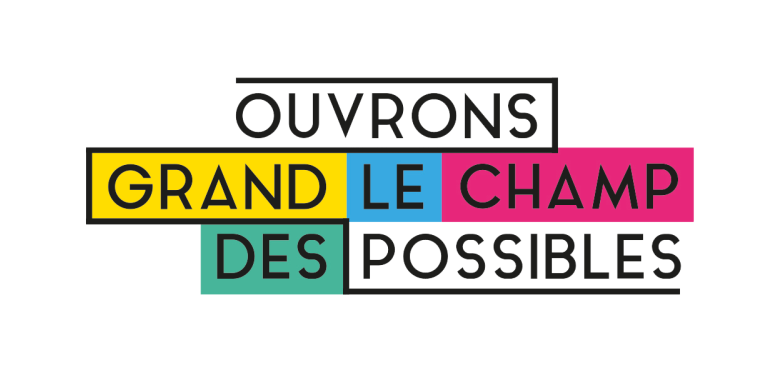 Logo Ouvrons grand le champ des possibles