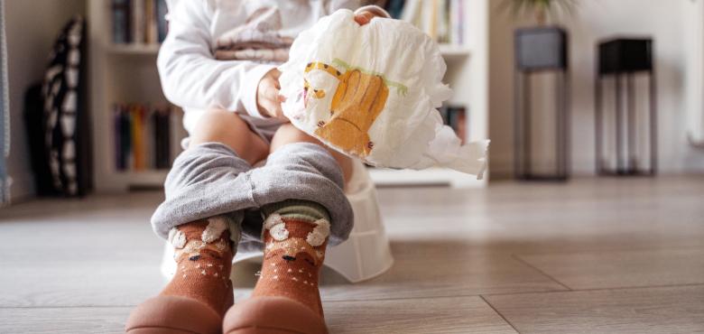 L'acquisition de la propreté : de la couche au pot